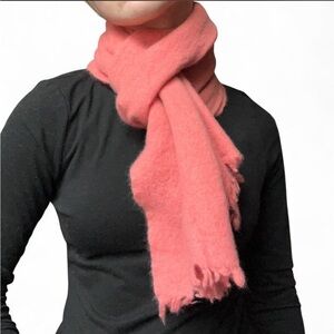 Alashan 100% Cashmere Salmon colored Scarf